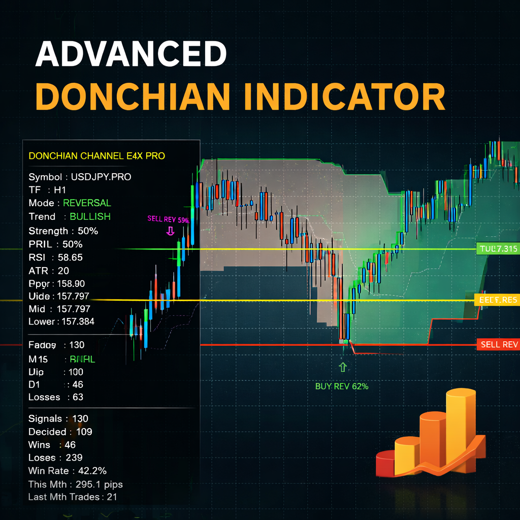 advanced donchian indicator forex chart
